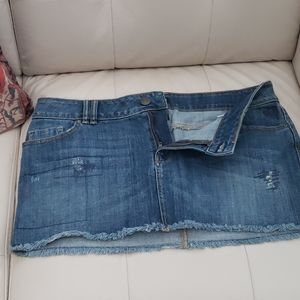 Denim skirt
